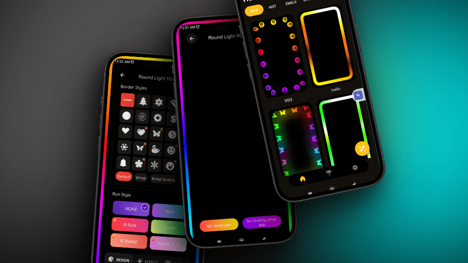 Edge Lighting Colors - Border Ilumina tu pantalla Android con estilo